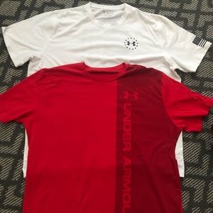 Two Under Armour T-shirts